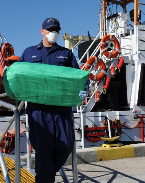 Chief Petty Officer Raymond Kneen, aboard the Coast Guard Cutter Sitkinak. Photo by Petty Officer 1st Class Crystalynn Kneen